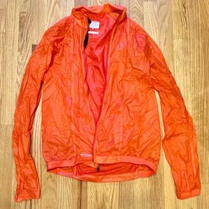 Vintage y2k orange windbreaker jacket - womens medium